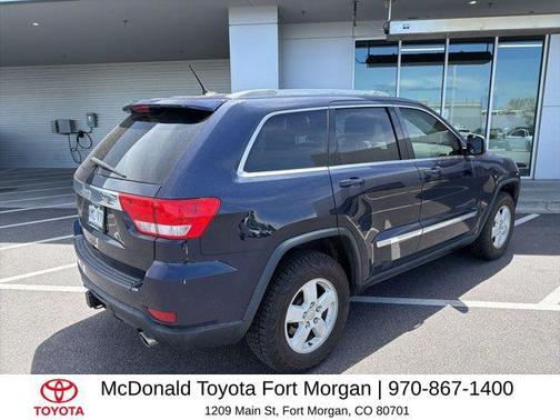 True Blue Pearlcoat 2012 Jeep Grand Cherokee Laredo