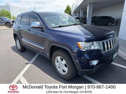 True Blue Pearlcoat 2012 Jeep Grand Cherokee Laredo