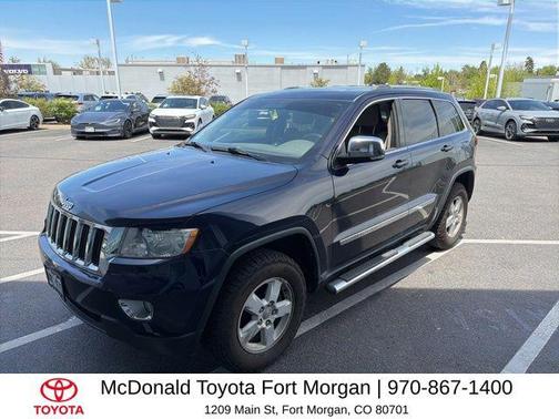True Blue Pearlcoat 2012 Jeep Grand Cherokee Laredo