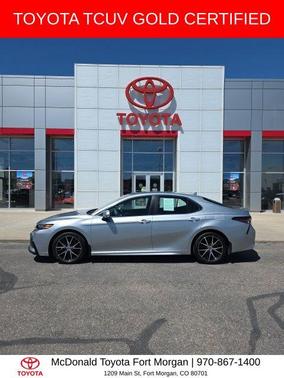 Celestial Silver Metallic 2023 Toyota Camry SE