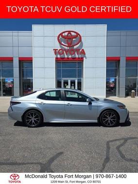 Celestial Silver Metallic 2023 Toyota Camry SE