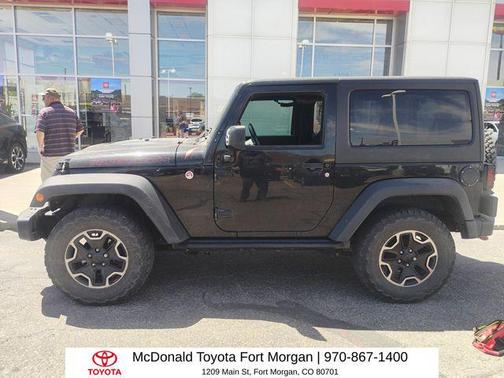 Black Clearcoat 2016 Jeep Wrangler Rubicon