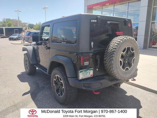 Black Clearcoat 2016 Jeep Wrangler Rubicon