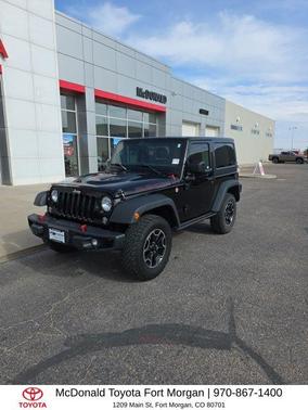 Black Clearcoat 2016 Jeep Wrangler Rubicon