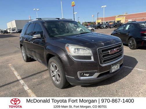 Iridium Metallic 2013 GMC Acadia SLT-1
