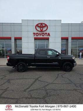 Midnight Black Metallic 2021 Toyota Tundra Limited