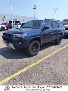 Nautical Blue Metallic 2019 Toyota 4Runner TRD Off Road Premium