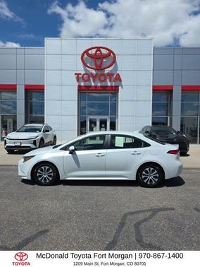 Wind Chill Pearl 2022 Toyota Corolla Hybrid LE