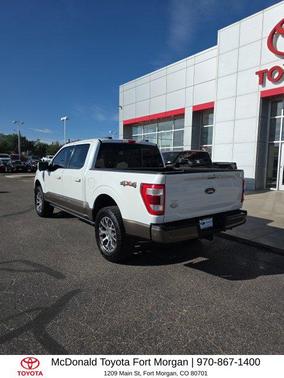 Star White Metallic Tri-Coat 2021 Ford F-150 King Ranch