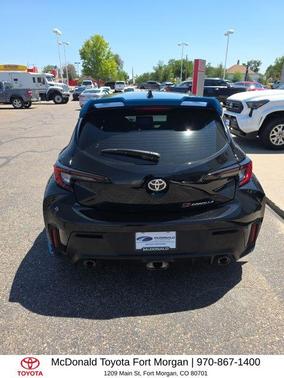 Black 2023 Toyota GR Corolla Core