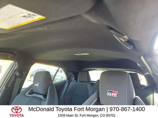 Black 2023 Toyota GR Corolla Core