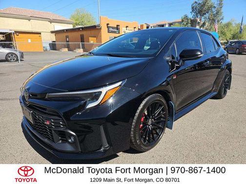 Black 2023 Toyota GR Corolla Core