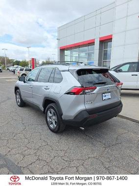 Silver Sky Metallic 2022 Toyota RAV4 Hybrid LE