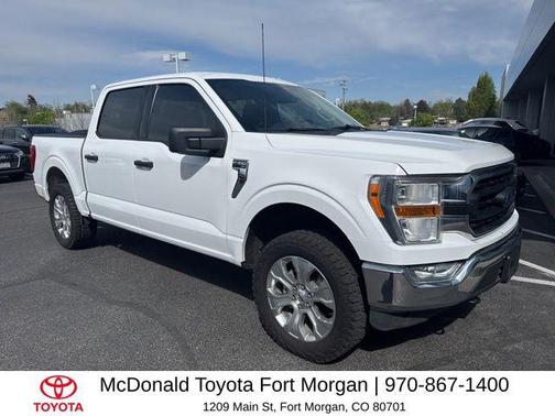 Oxford White 2022 Ford F-150 XLT