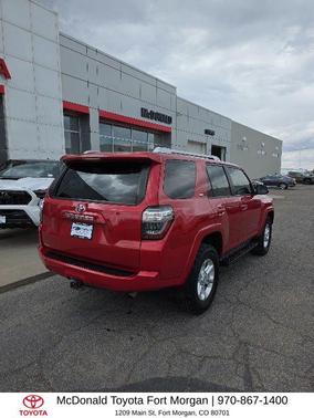 Barcelona Red Metallic 2016 Toyota 4Runner SR5 Premium