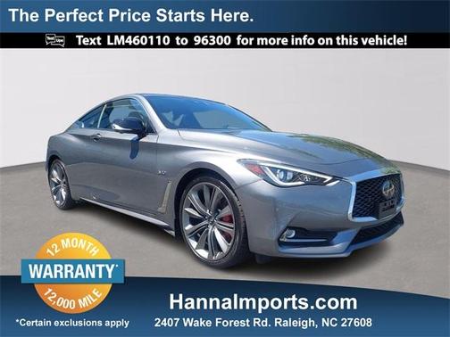 Photo 1 of 33 of 2020 INFINITI Q60 3.0t Red Sport 400