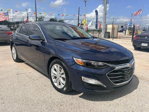 Blue 2022 Chevrolet Malibu LT