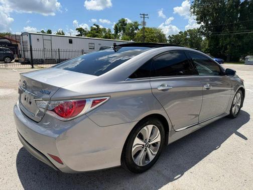 Gray 2013 Hyundai SONATA Hybrid Limited