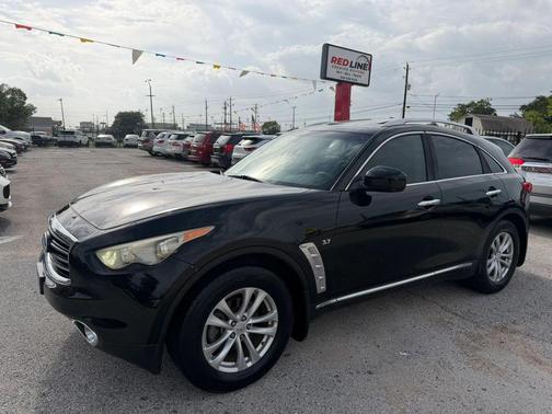 Black 2016 INFINITI QX70 Base