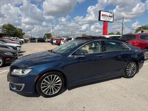 Midnight Sapphire Blue Metallic 2017 Lincoln MKZ Base