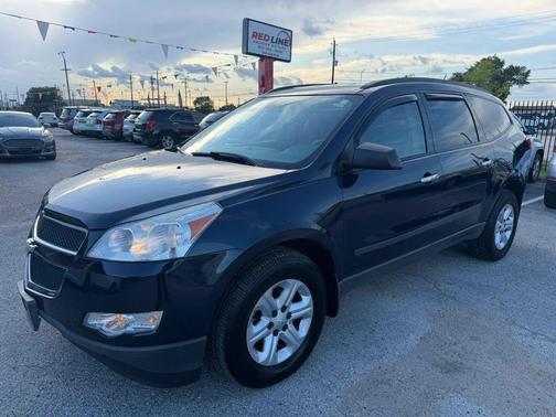Blue 2012 Chevrolet Traverse LS