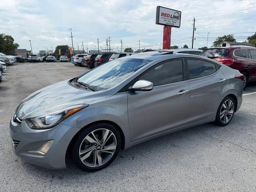 Silver 2015 Hyundai ELANTRA Limited