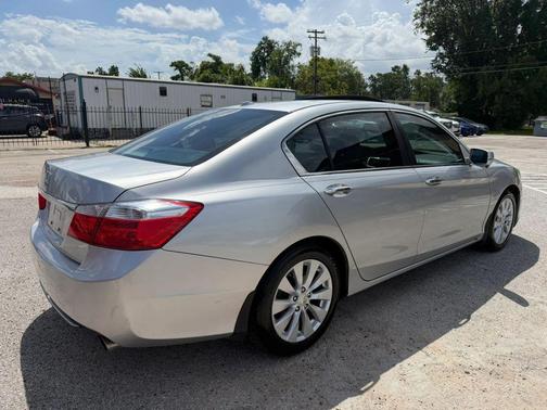 Alabaster Silver Metallic 2013 Honda Accord EX-L