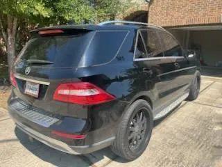 Black 2015 Mercedes-Benz M-Class 4MATIC