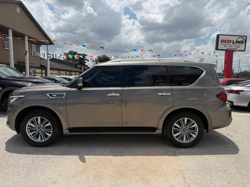 Brown 2019 INFINITI QX80 Luxe