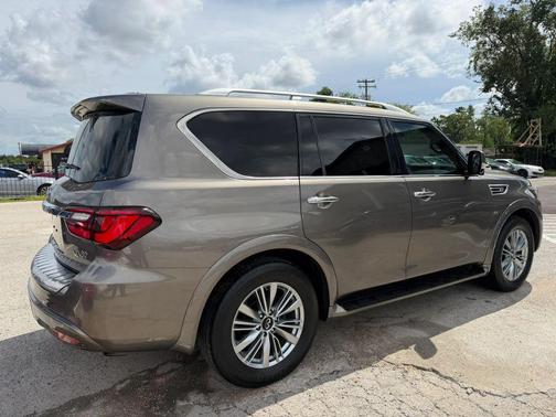 Brown 2019 INFINITI QX80 Luxe