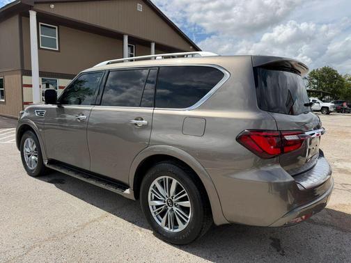 Brown 2019 INFINITI QX80 Luxe