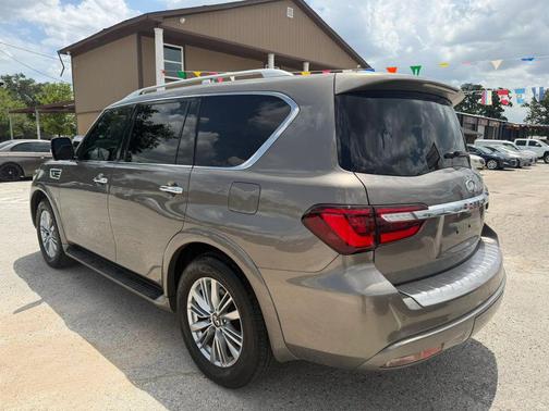 Brown 2019 INFINITI QX80 Luxe