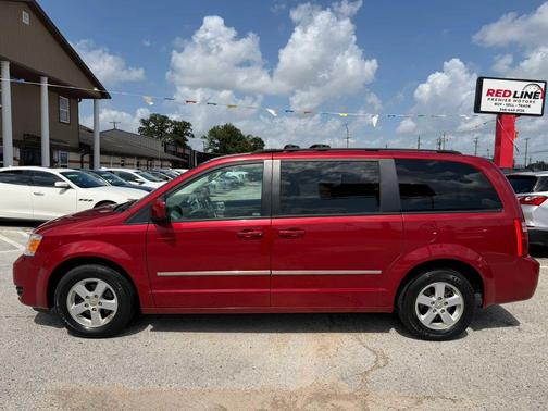 Red 2010 Dodge Grand Caravan SXT