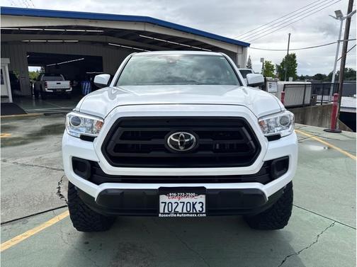 White 2022 Toyota Tacoma SR