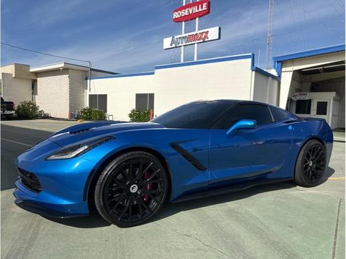 Blue 2016 Chevrolet Corvette Stingray Z51
