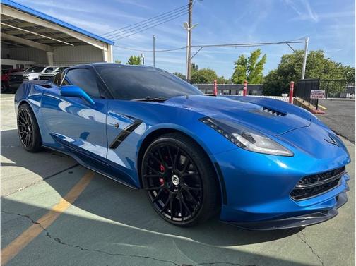 Blue 2016 Chevrolet Corvette Stingray Z51