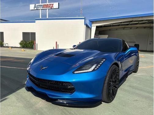Blue 2016 Chevrolet Corvette Stingray Z51