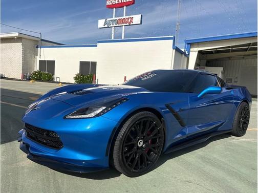 Blue 2016 Chevrolet Corvette Stingray Z51