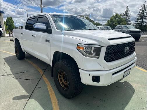 White 2020 Toyota Tundra Platinum