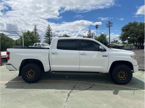 White 2020 Toyota Tundra Platinum