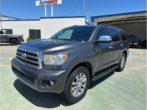 Gray 2016 Toyota Sequoia Limited