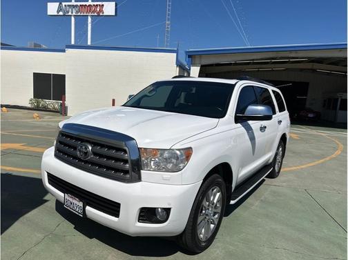 White 2008 Toyota Sequoia Limited