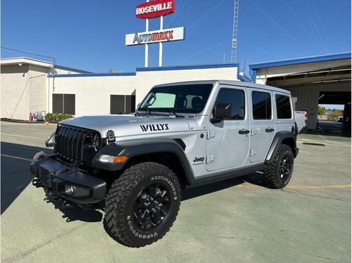 Silver 2023 Jeep Wrangler Sport