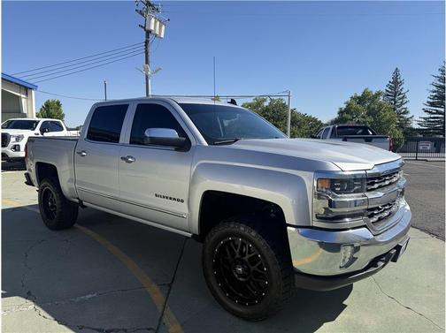 Silver 2018 Chevrolet Silverado 1500 LTZ