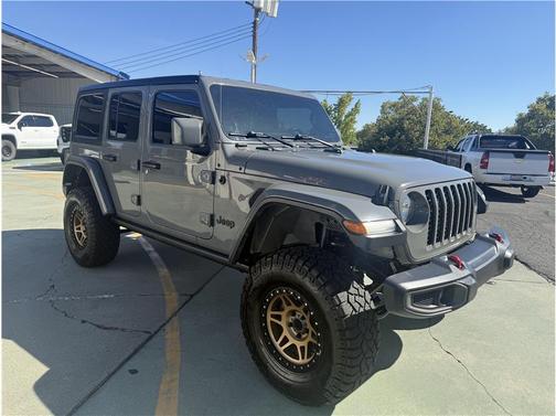 Gray 2021 Jeep Wrangler Unlimited Sport S
