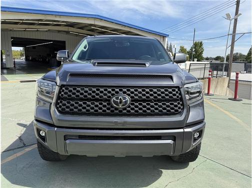 Gray 2018 Toyota Tundra TRD