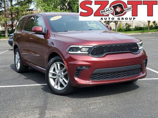 Octane Red Pearlcoat 2021 Dodge Durango GT Plus SUV