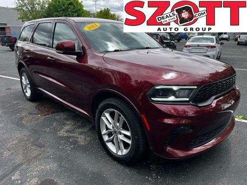 Octane Red Pearlcoat 2021 Dodge Durango GT Plus