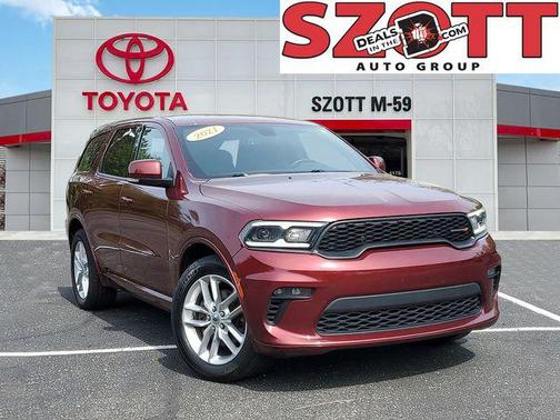 Octane Red Pearlcoat 2021 Dodge Durango GT Plus