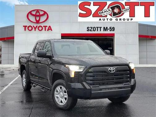 Midnight Black Metallic 2026 Toyota Tundra SR Truck